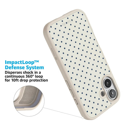 Tiny Stars | Blue & White Case