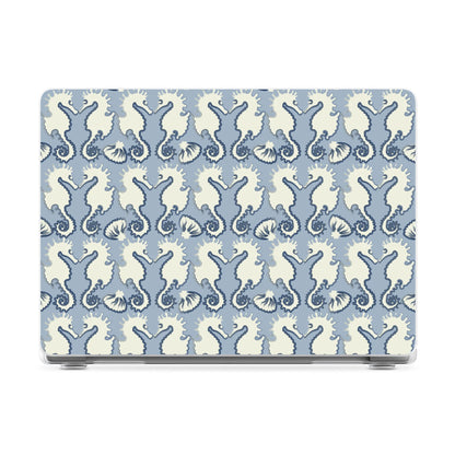 Seahorse Drift | Coastal Blues Laptop Shell - 14" MacBook Pro