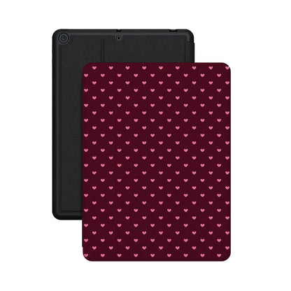 Heart Noir | Tiny Hearts iPad Case