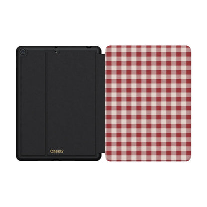 Sweet Jam | Red Gingham iPad Case