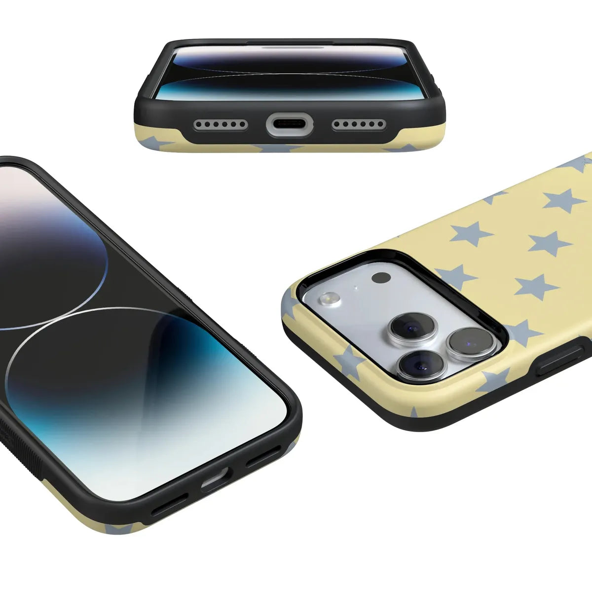 Shine Bright | Butter Yellow Stars Case