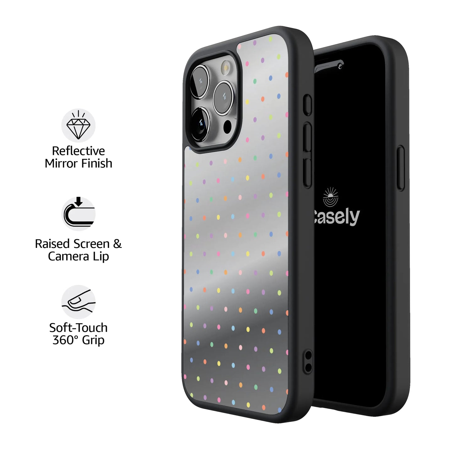 On the Dot | Rainbow Polka Dot Case