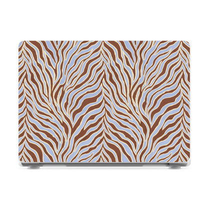 Untamed | Brown & Blue Zebra Laptop Shell - 15" MacBook Air