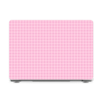 Sweet Jam | Light Pink Gingham Laptop Shell - 16" MacBook Pro