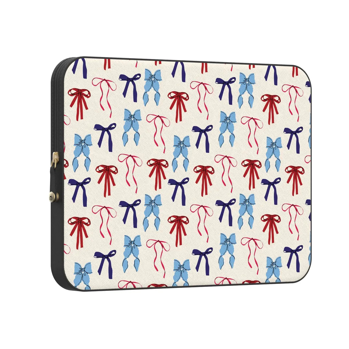 American Girlie | Red White & Blue Bows Laptop Case