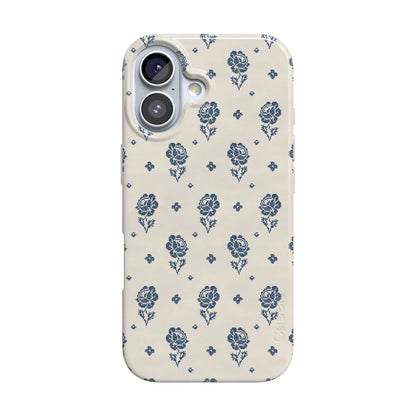 Seaside Stitch | Vintage Roses Case - iPhone 16