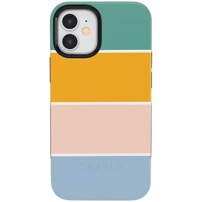 Paint The Town | Colorblock Stripes Case iPhone Case get.casely Bold iPhone 12 Mini