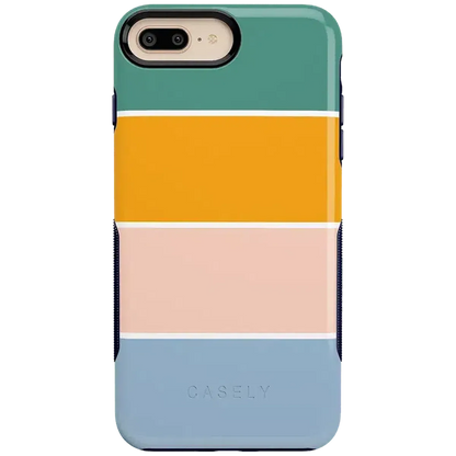 Paint The Town | Colorblock Stripes Case iPhone Case get.casely Bold iPhone 6/7/8 Plus