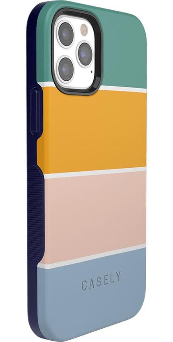 Paint The Town | Colorblock Stripes Case iPhone Case get.casely