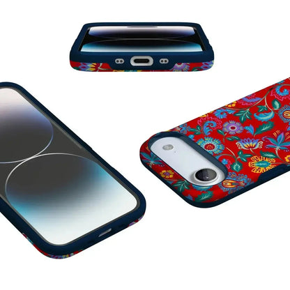 Painted Flowers | Frida Kahlo Floral Case iPhone Case get.casely