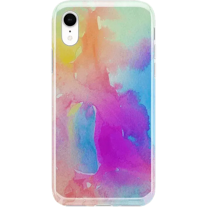 Painting in Pastels | Rainbow Watercolor Case iPhone Case get.casely Classic iPhone XR