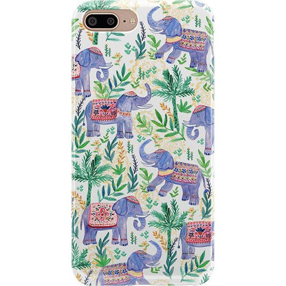 Pastel Gardens | Watercolor Elephant Floral Case iPhone Case get.casely Classic iPhone 6/7/8 Plus