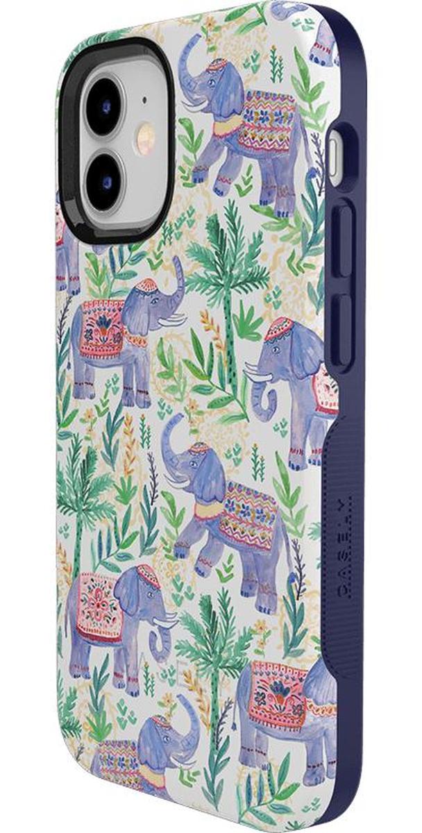 Pastel Gardens | Watercolor Elephant Floral Case iPhone Case get.casely