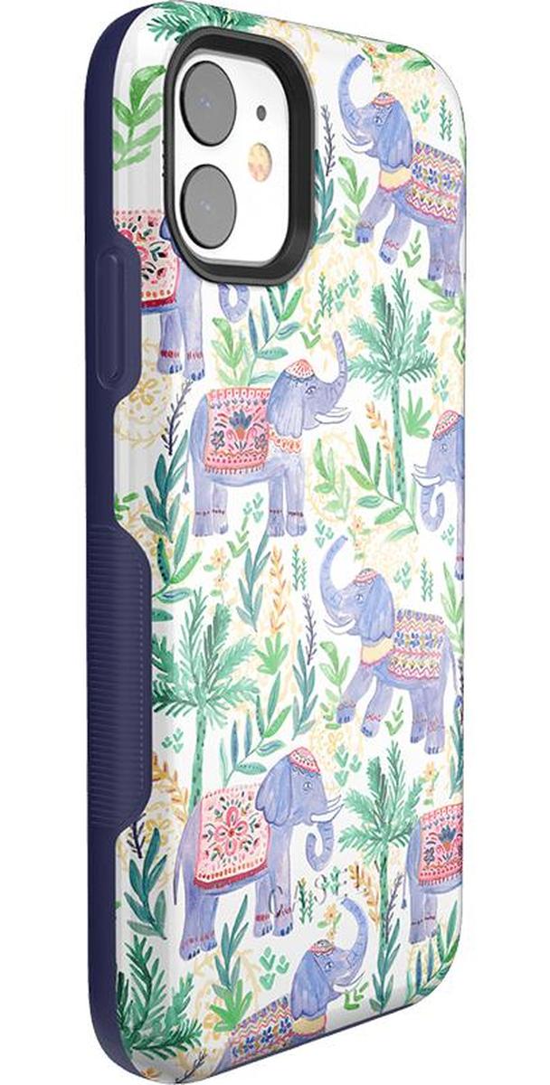 Pastel Gardens | Watercolor Elephant Floral Case iPhone Case get.casely