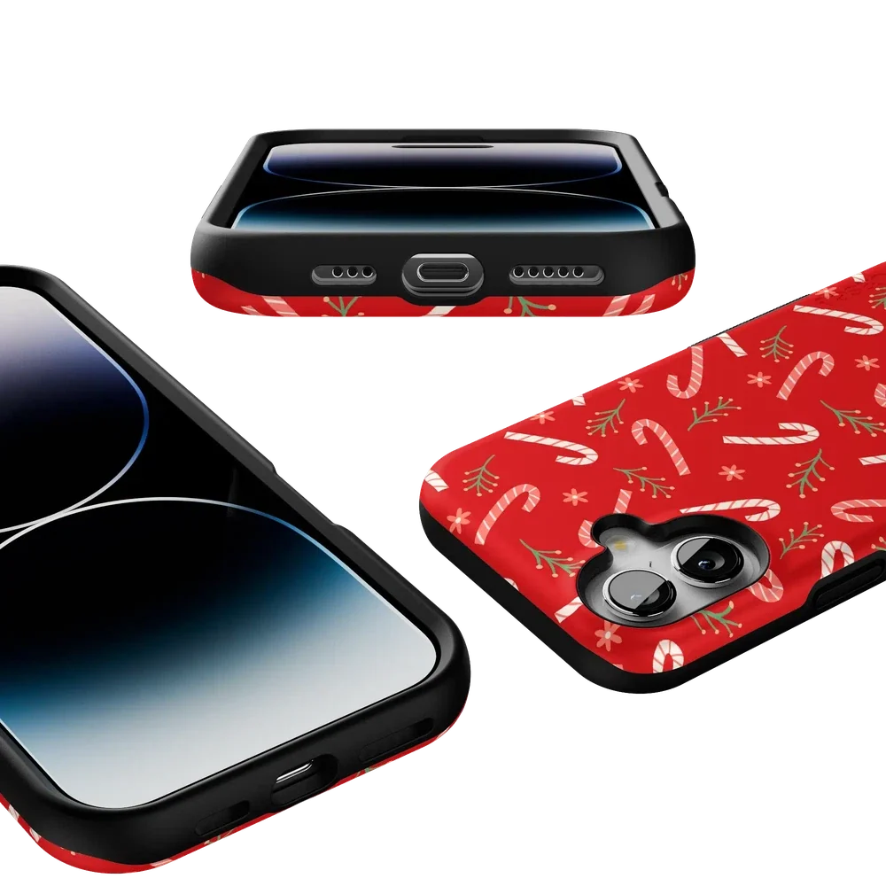 Peppermint Kiss | Candy Cane Case Phone Case Casetry