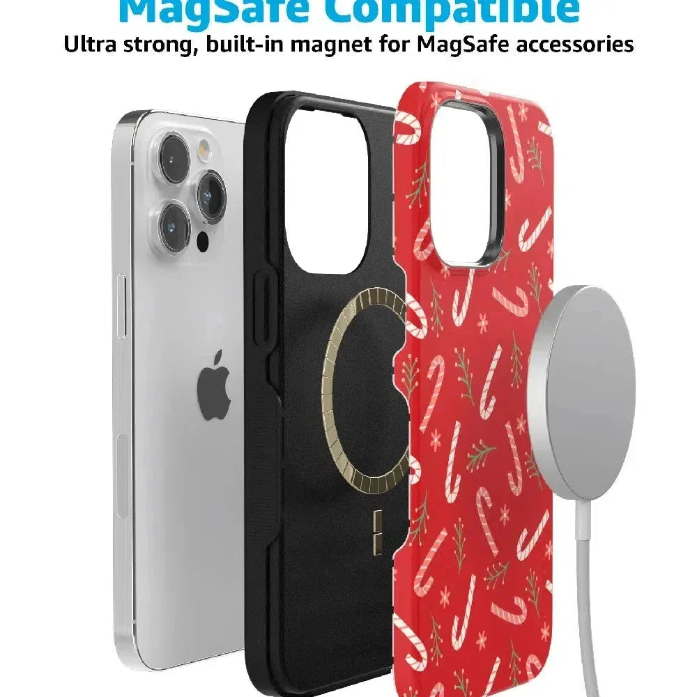 Peppermint Kiss | Candy Cane Case Phone Case Casetry