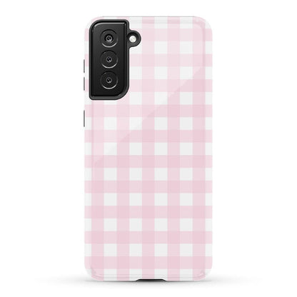Pink Plaid | Sunday Best Case Phone Case get.casely Essential Galaxy S21 Plus