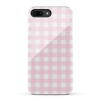 Pink Plaid | Sunday Best Case Phone Case get.casely Essential iPhone 6/7/8 Plus