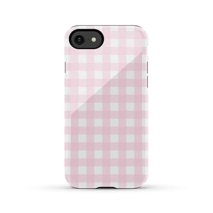 Pink Plaid | Sunday Best Case Phone Case get.casely Essential iPhone SE (2020 & 2022)