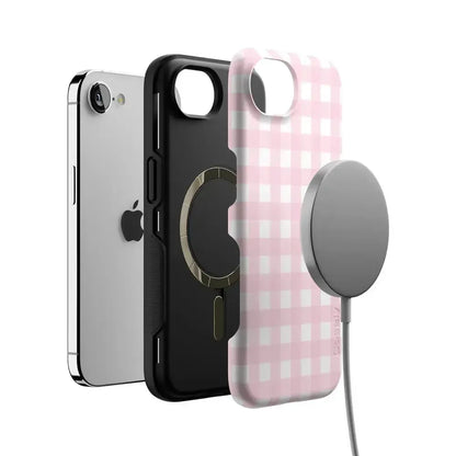 Pink Plaid | Sunday Best Case Phone Case get.casely