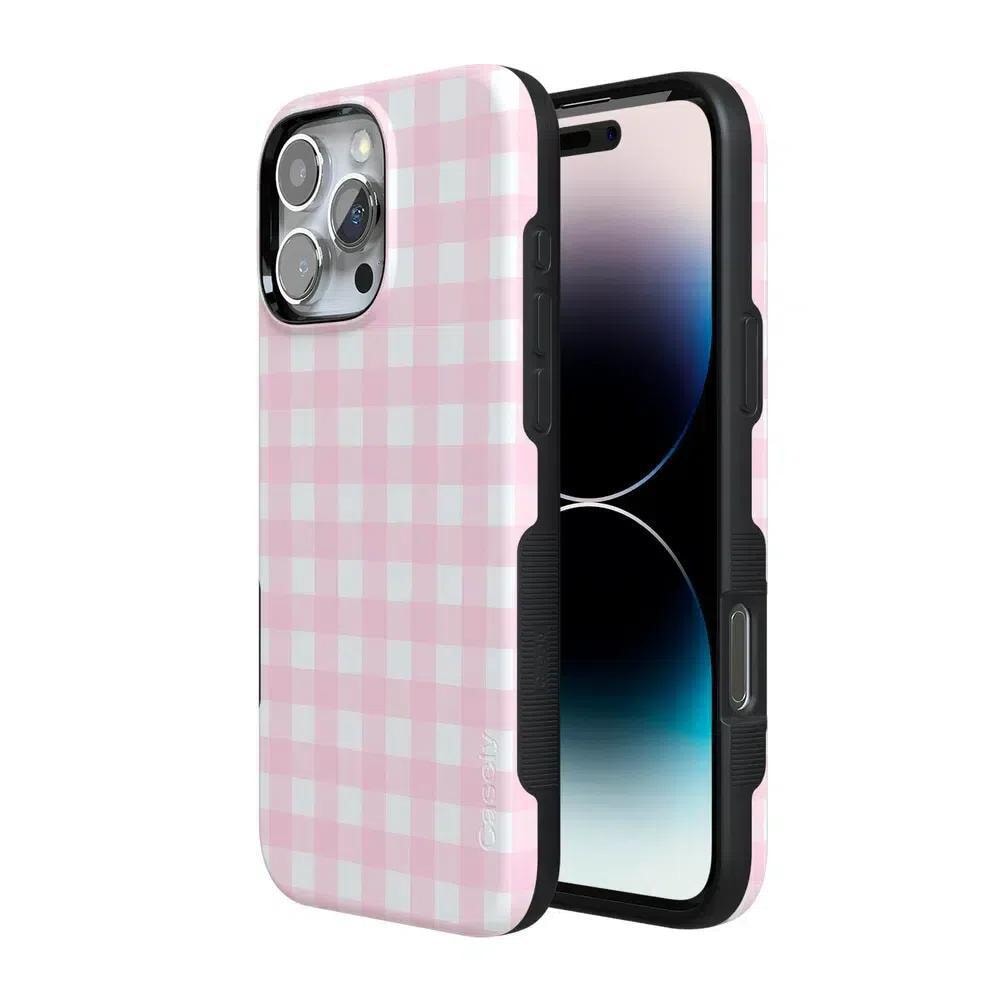 Pink Plaid | Sunday Best Case Phone Case get.casely