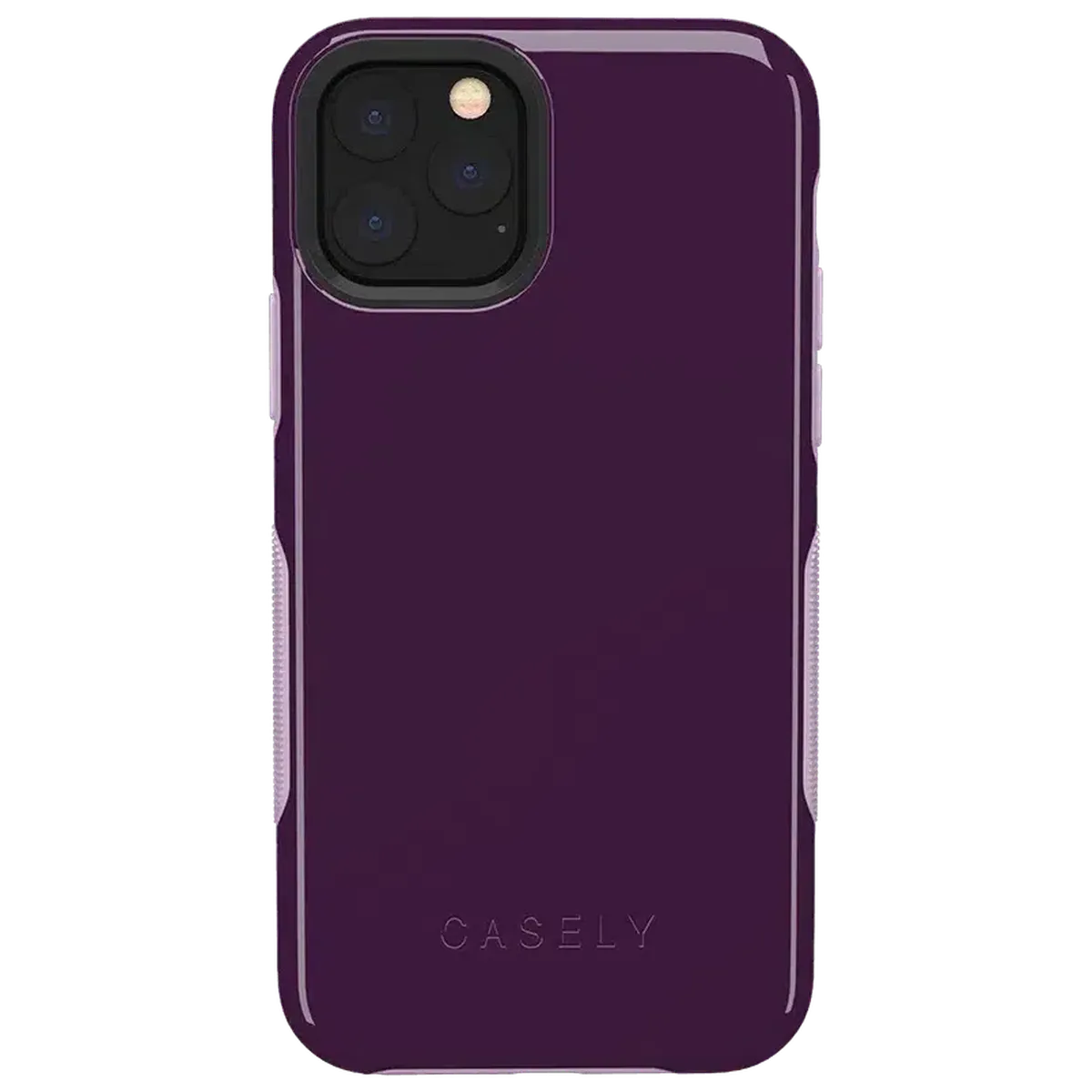 Plum Purple on Light Purple | Ultra-Protective Bold Case iPhone Case get.casely Bold iPhone 11 Pro
