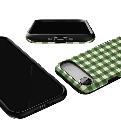 Checked Twice | Green Plaid Case