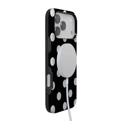 Polka Dots | High Contrast Design Case Phone Case Casetry