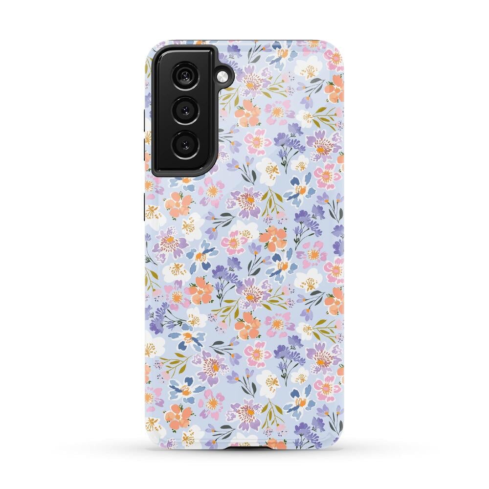 Poppy Meadows | Pastel Floral Case iPhone Case get.casely Essential Galaxy S21