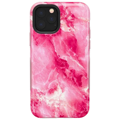 Pretty in Pink | Hot Pink Marble Case iPhone Case get.casely Bold iPhone 11 Pro