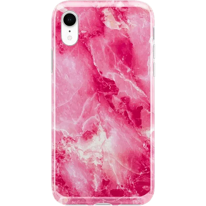 Pretty in Pink | Hot Pink Marble Case iPhone Case get.casely Classic iPhone XR