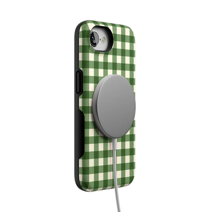 Checked Twice | Green Plaid Case