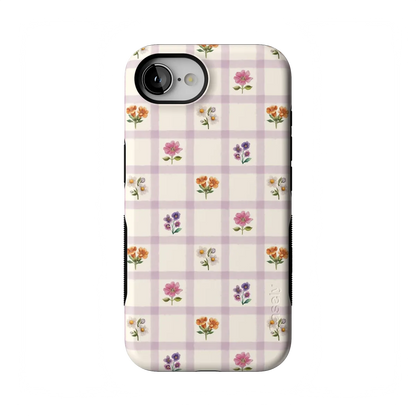 Meadow Check | Floral Gingham Case