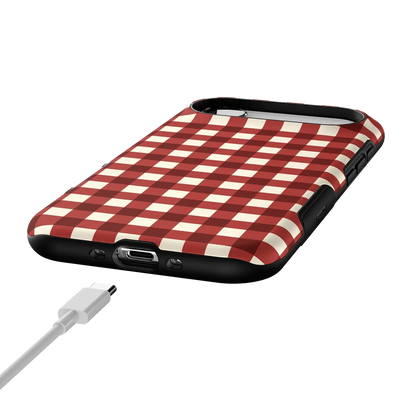 Checked Twice | Red Plaid Case