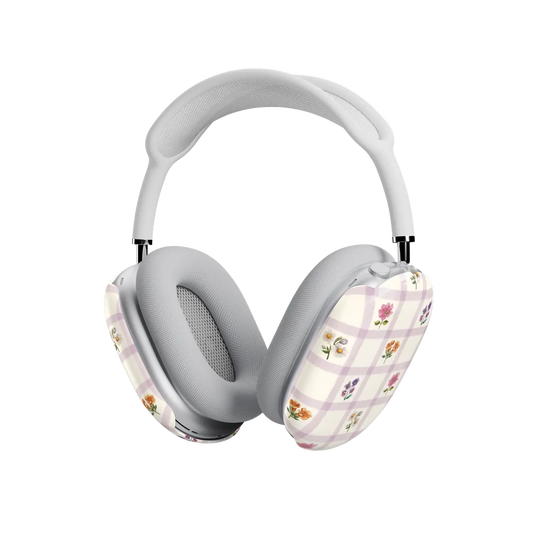 Meadow Check | Floral Gingham AirPods Max Case