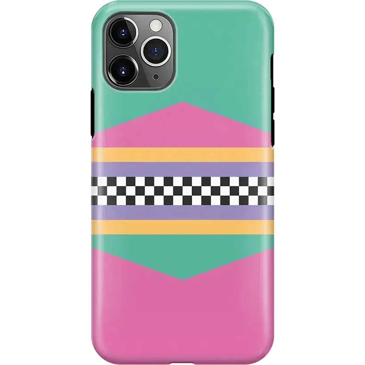 Rad Dad | 80's Colorblock Case iPhone Case get.casely Classic iPhone 11 Pro Max