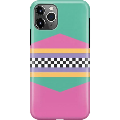 Rad Dad | 80's Colorblock Case iPhone Case get.casely Classic iPhone 11 Pro Max
