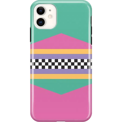 Rad Dad | 80's Colorblock Case iPhone Case get.casely Classic iPhone 11
