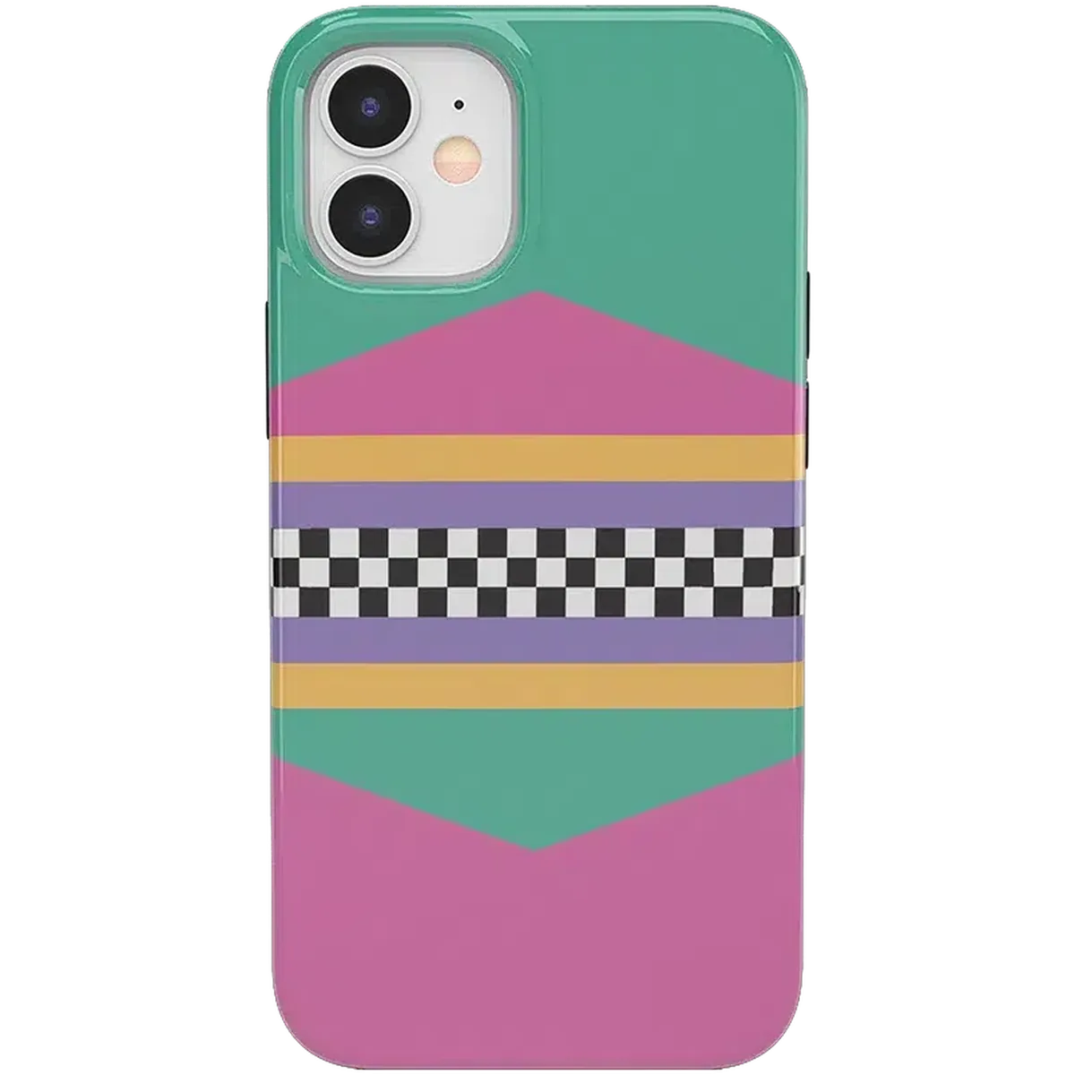 Rad Dad | 80's Colorblock Case iPhone Case get.casely Classic iPhone 12