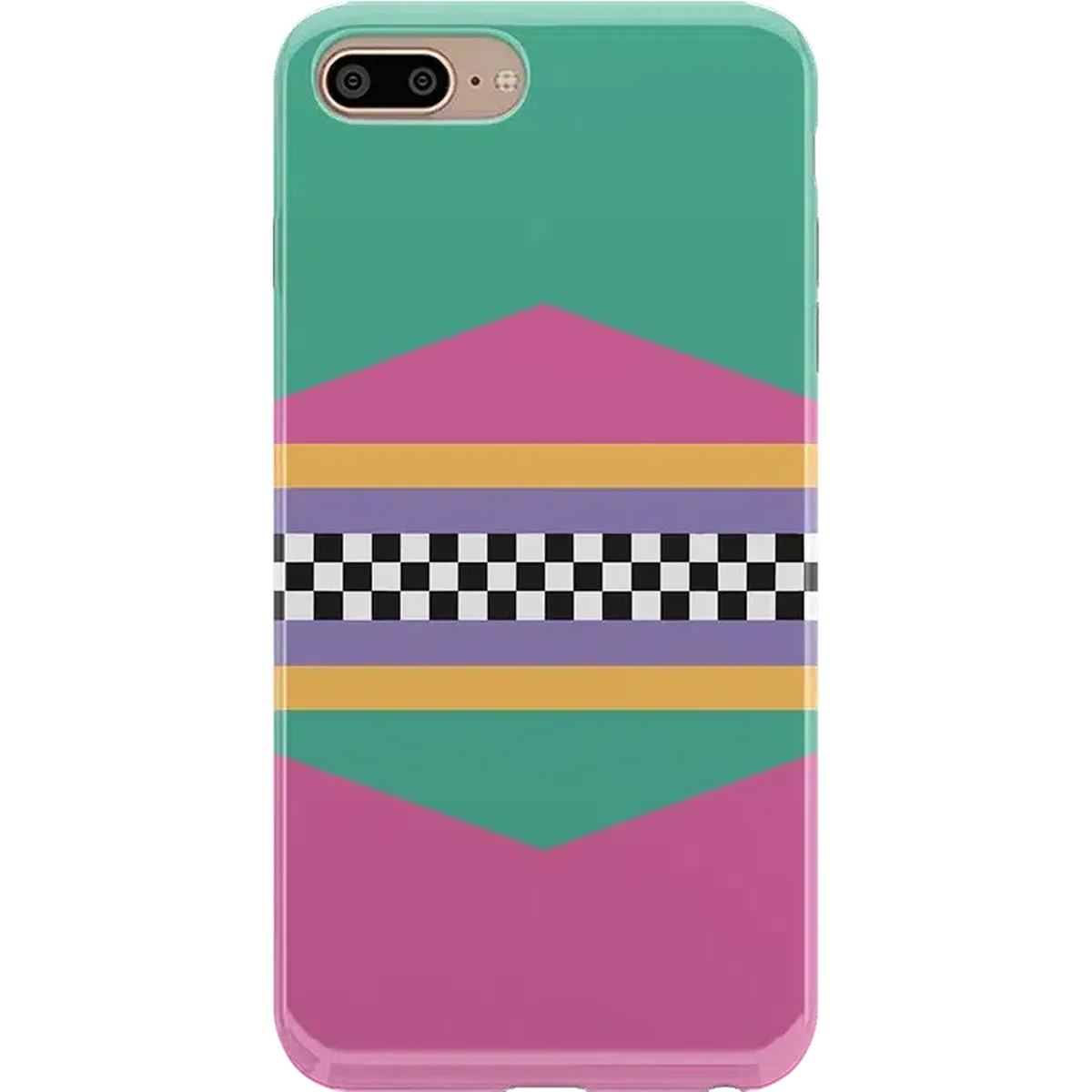 Rad Dad | 80's Colorblock Case iPhone Case get.casely Classic iPhone 6/7/8 Plus