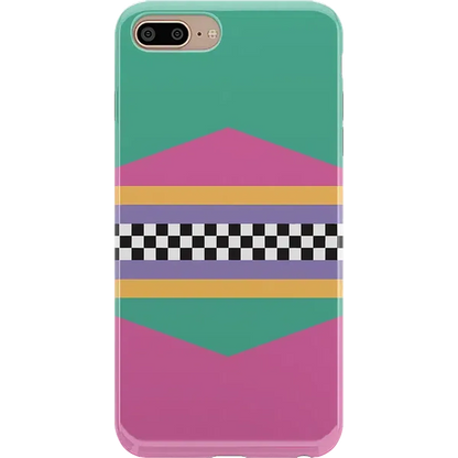 Rad Dad | 80's Colorblock Case iPhone Case get.casely Classic iPhone 6/7/8 Plus