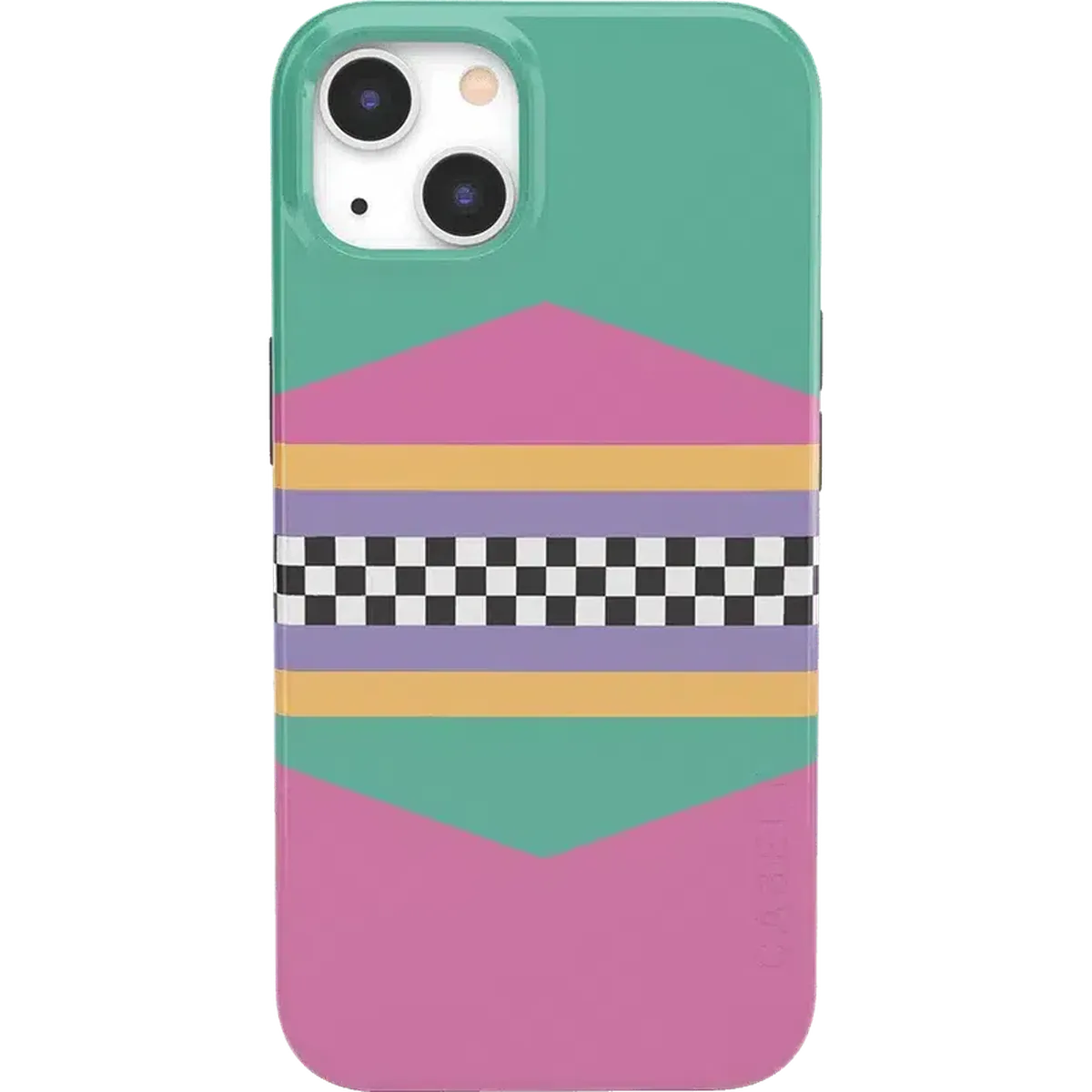 Rad Dad | 80's Colorblock Case iPhone Case get.casely Classic + MagSafe® iPhone 13