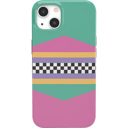 Rad Dad | 80's Colorblock Case iPhone Case get.casely Classic + MagSafe® iPhone 13