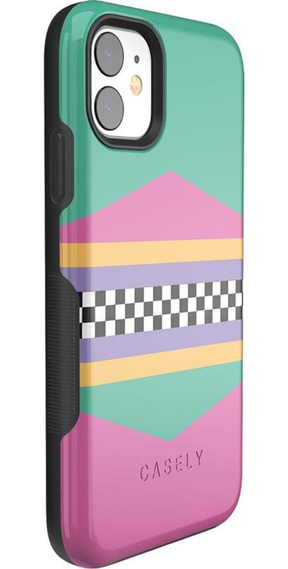 Rad Dad | 80's Colorblock Case iPhone Case get.casely