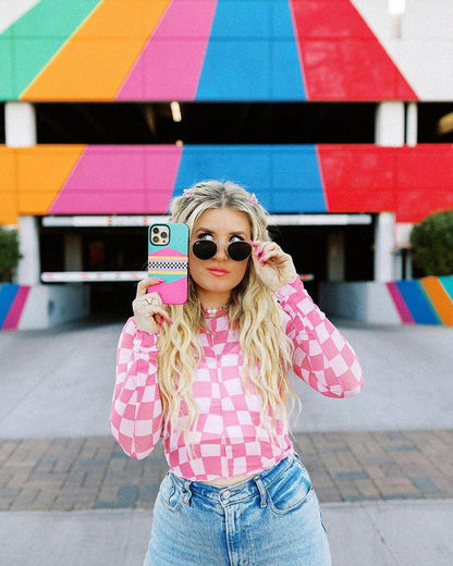 Rad Dad | 80's Colorblock Case iPhone Case get.casely