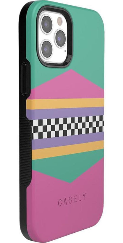 Rad Dad | 80's Colorblock Case iPhone Case get.casely