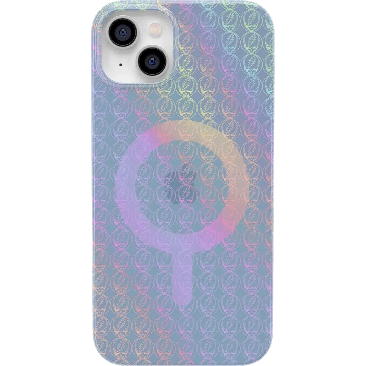 Rainbow Ripple | Holographic Grateful Dead Case iPhone Case get.casely Classic + MagSafe® iPhone 14 Plus