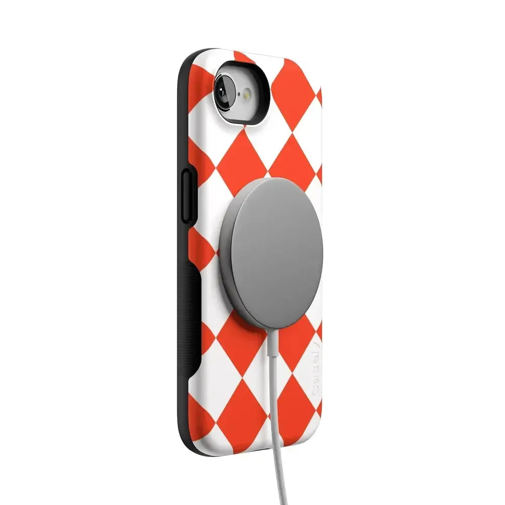 Red Checkerboard | High Contrast Design Case Phone Case Casetry