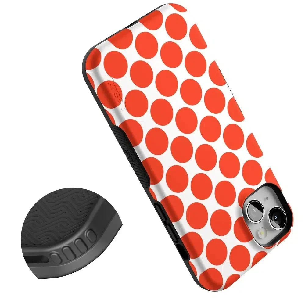 Red Dots | High Contrast Design Case Phone Case Casetry