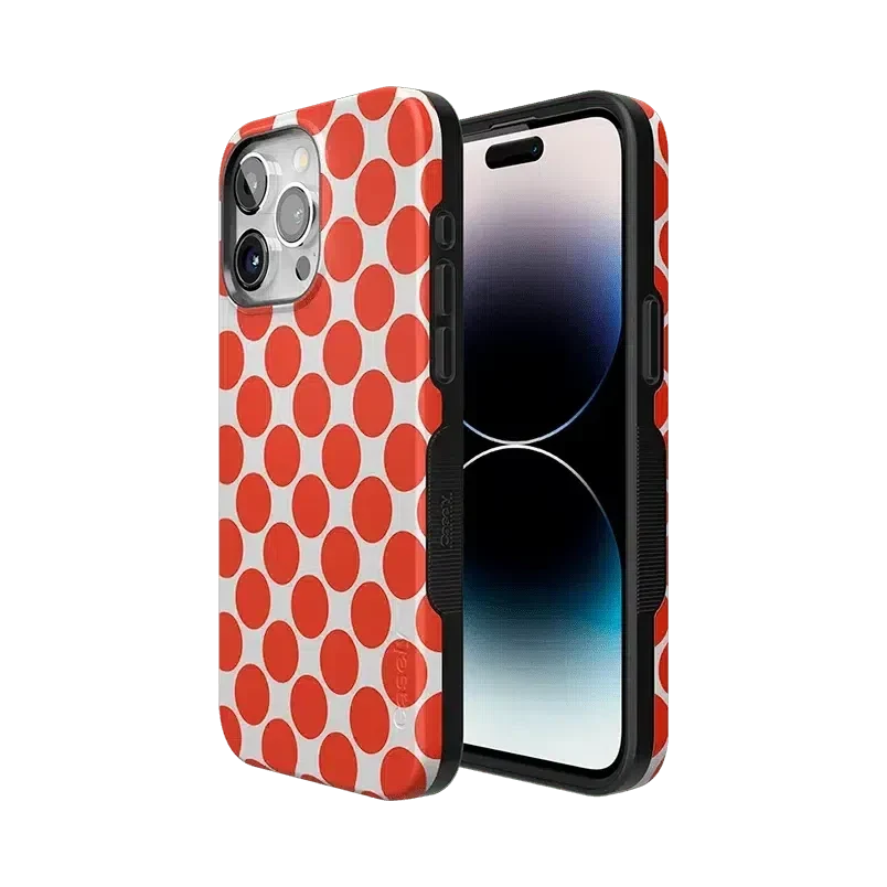Red Dots | High Contrast Design Case Phone Case Casetry
